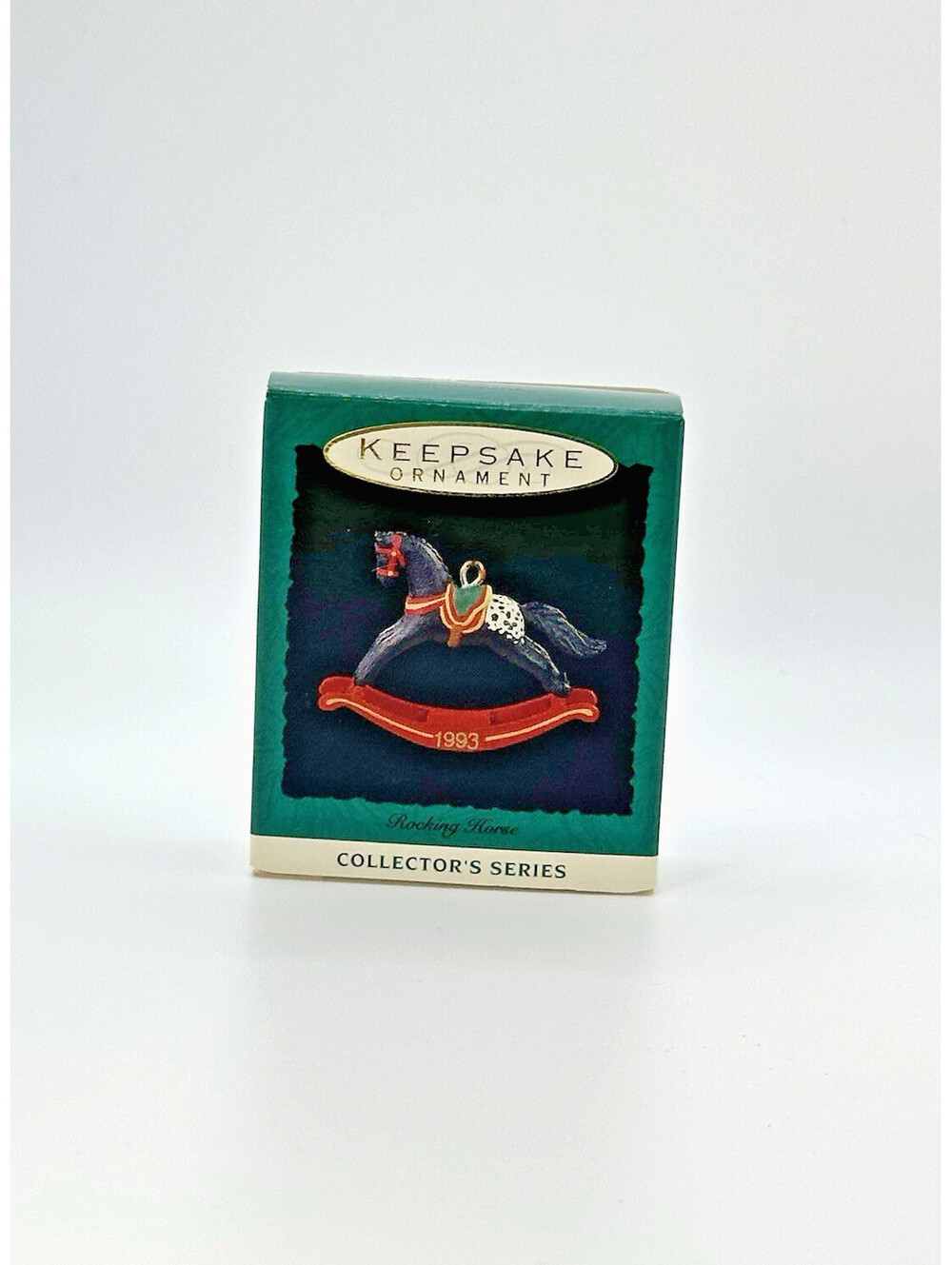 1993 Hallmark Rocking Horse #6 Keepsake Ornament Collector Series